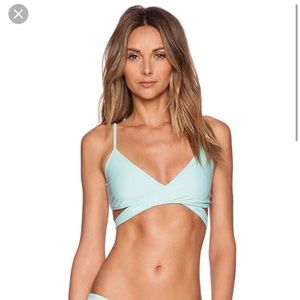 L*Space Wrap Top in Sea Glass